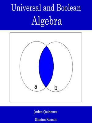 cover image of Universal and Boolean Algebra